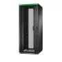 APC Easy Rack, 42U, μαύρο, με οροφή, ροδάκια, πόδια, 4 βάσεις και πλαϊνά τοιχώματα, χωρίς δάπεδο, 1991H x 800B x 800T mm