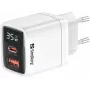 Φορτιστής Sandberg 2in1 1xUSB-C 1xUSB 35W Indoor AC Universal