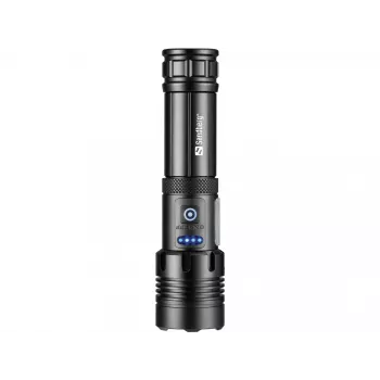 Sandberg Survivor 7in1 Torch Powerbank 5000, φακός χειρός, μαύρο, αλουμίνιο, LED, 2 λάμπες, 200 lm