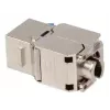 Μονάδα Keystone Lanberg KSF6-4000, επίπεδη υποδοχή RJ-45, μπλε-ασημί