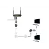 Διαχωριστής καλωδίου Lanberg ADS-RJ45-2RJ45-OS μαύρο