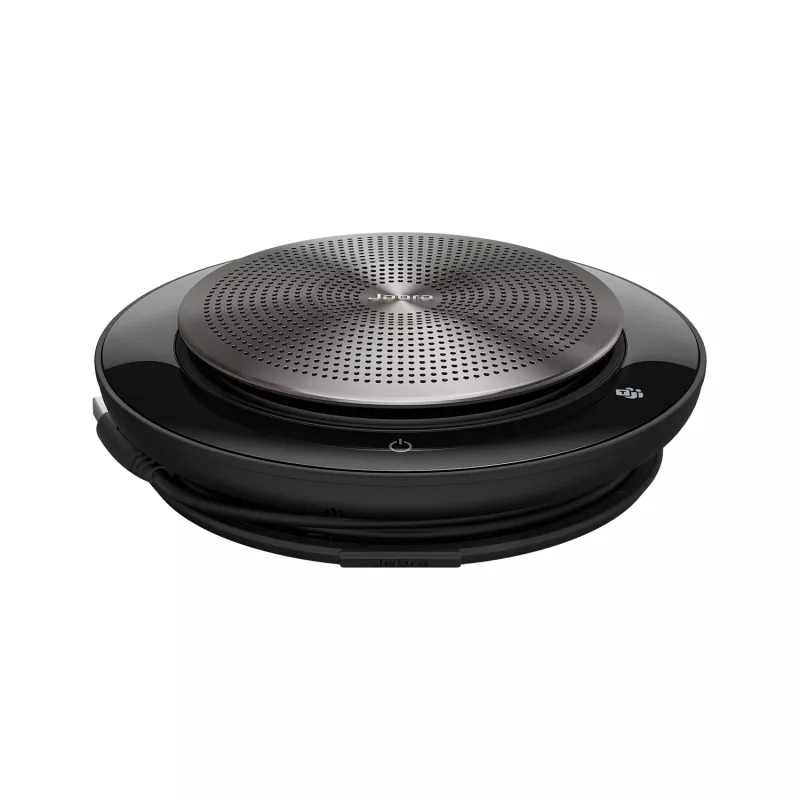 Jabra Speak 750 MS Teams, Universal, μαύρο, ασημί, 30 m, 70 dB, 0,9 m, Touch