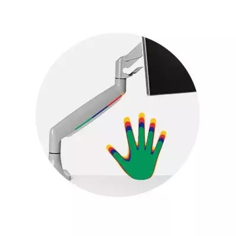 Βραχίονας οθόνης Kensington One-Touch ρυθμιζόμενος καθ' ύψος K55470EU
