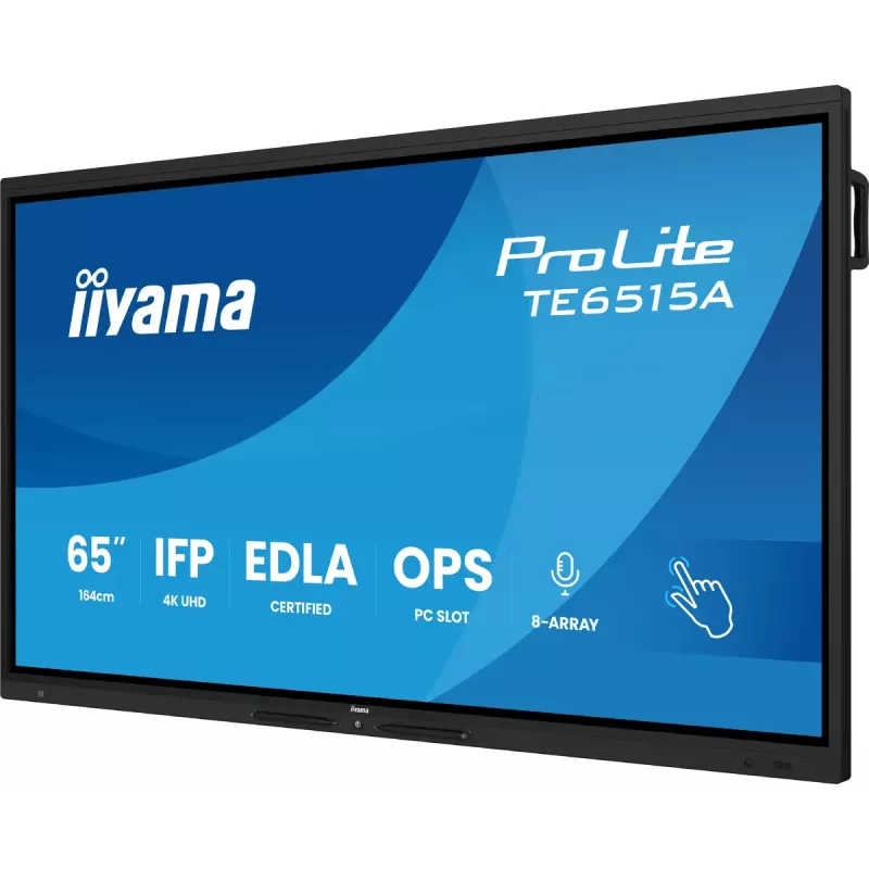 Οθόνη iiyama TE6515A-B1AG 65 ιντσών 4K UHD Οθόνη αφής