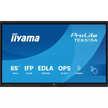 Οθόνη iiyama TE6515A-B1AG 65 ιντσών 4K UHD Οθόνη αφής