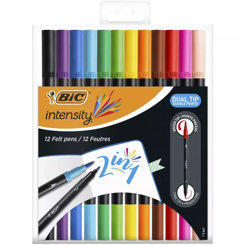 Μαρκαδόρος BIC Intensity Dual Tip