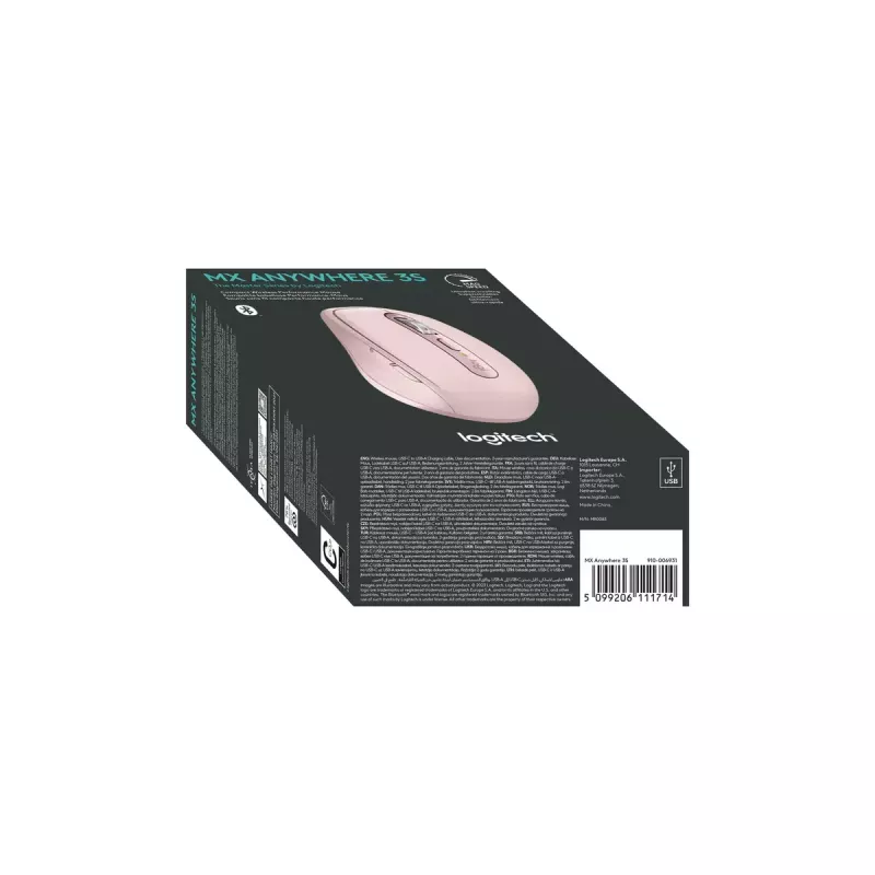Ποντίκι Logitech MX 3S ροζ USB οπτικό