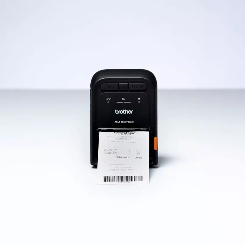 Brother RJ-2055WB Εκτυπωτής αποδείξεων 203 x 203 DPI Μαύρο