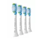 Philips Premium Plaque Defence HX9044/87 Συσκευασία 4 τεμ. κεφαλές βούρτσας, 4 τεμ., Λευκό, 3 μήνες, Μέτρια, 62000 κινήσεις ανά λεπτό, Philips