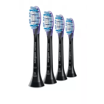 Philips Premium Gum Care HX9054/88 συσκευασία 4 τεμ. κεφαλές βούρτσας, 4 τεμ., μαύρο, 3 μήνες, μαλακές, 62000 κινήσεις ανά λεπτό, Philips