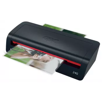 GBC 240 Home Office A4 Πλαστικοποιητής, 24 cm, Θερμικός πλαστικοποιητής, 2 λεπτά, 400 mm/min, 0,5 mm, A4