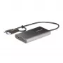 StarTech.com Προσαρμογέας USB-C σε Dual-HDMI – USB-C ή A σε 2x HDMI – 4K 60Hz – 100W Power Delivery Pass-Through – Ενσωματωμένο Καλώδιο 30 cm (1ft) – Μετατροπέας USB σε HDMI για Πολλαπλές Οθόνες για Φορητό Υπολογιστή – TAA