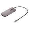 StarTech.com Προσαρμογέας USB-C Πολλαπλών Θυρών – 4K 60Hz HDMI Video, Hub USB-A 3 Θυρών 5Gbit/s, 100W USB Power Delivery Pass-Through/GbE/SD/MicroSD, Καλώδιο 30cm, Φορητή Θύρα Σύνδεσης Φορητού Υπολογιστή