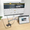 StarTech.com Προσαρμογέας USB-C Πολλαπλών Θυρών – 4K 60Hz HDMI Video, Hub USB-A 3 Θυρών 5Gbit/s, 100W USB Power Delivery Pass-Through/GbE/SD/MicroSD, Καλώδιο 30cm, Φορητή Θύρα Σύνδεσης Φορητού Υπολογιστή