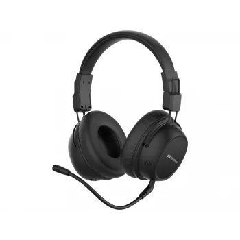 Sandberg Ασύρματο Headset ANC FlexMic, Ασύρματο, Gaming, 20 - 20000 Hz, 211 g, Headset, Μαύρο
