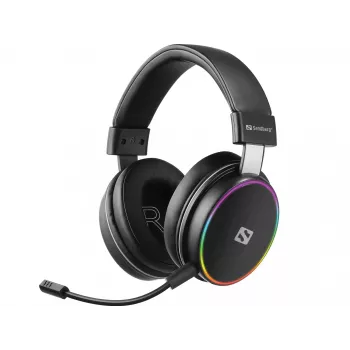 Sandberg HeroBlaster Ασύρματο Headset, Ενσύρματο & Ασύρματο, 20 - 20000 Hz, Gaming, 300 g, Headset, Μαύρο