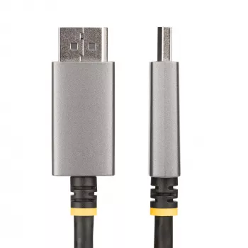 StarTech.com Καλώδιο Προσαρμογέα DisplayPort σε HDMI 2 m, 8K 60Hz, 4K 144Hz, HDR10, Ενεργός Μετατροπέας Βίντεο DP 1.4 σε HDMI 2.1, DisplayPort Desktop σε Οθόνη HDMI, M/M - Καλώδιο DisplayPort σε HDMI