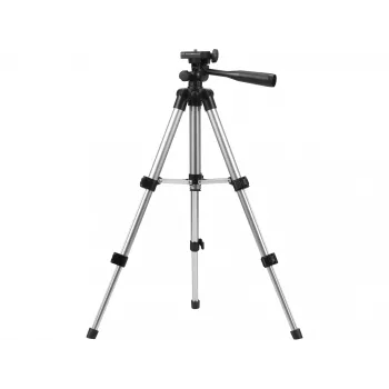 Sandberg Καθολικό Τρίποδο 26-60 cm, 3 Πόδια, Μαύρο, Ασημί, 60 cm