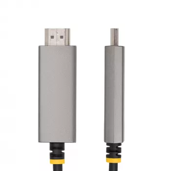 StarTech.com Καλώδιο Προσαρμογέα USB-C σε HDMI 6ft (2m), 8K 60Hz, 4K 144Hz, HDR10, Καλώδιο Μετατροπέα Βίντεο USB Type-C σε HDMI 2.1, Συμβατό με USB-C DP Alt Mode/USB4/Thunderbolt 3/4 – Φορητός Υπολογιστής USB-C σε Οθόνη HDMI