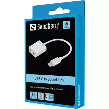Sandberg USB-C σε Sound Link
