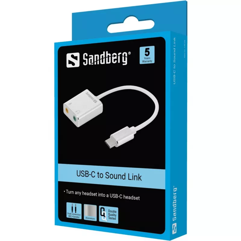 Sandberg USB-C σε Sound Link