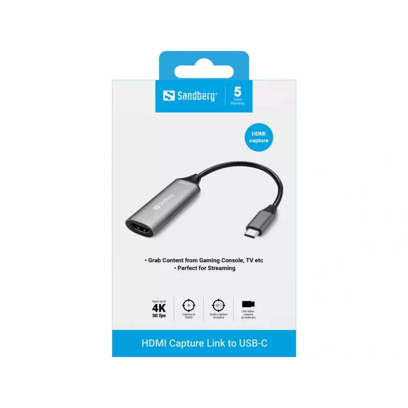 Sandberg HDMI Capture Link σε USB-C