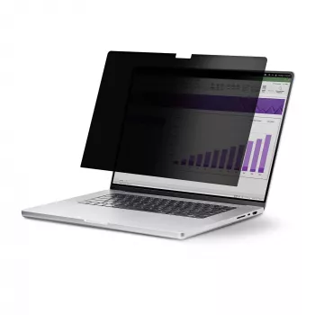 StarTech.com 14 ιντσών MacBook Pro 21/23 φίλτρο απορρήτου laptop, αφαιρούμενο και αναστρέψιμο αντιθαμβωτικό φίλτρο απορρήτου, μαγνητική προστασία οθόνης laptop με μείωση μπλε φωτός 51%