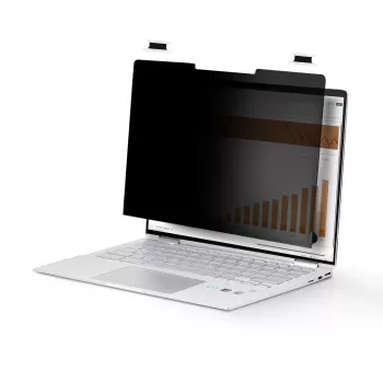 StarTech.com 14 ιντσών 16:10 Flip-Over φίλτρο απορρήτου με αφή, αντιθαμβωτικό φίλτρο απορρήτου, προστασία οθόνης laptop-monitor με μείωση μπλε φωτός 51%