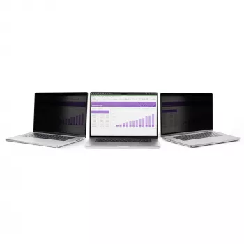 StarTech.com 16 ιντσών MacBook Pro 21/23 φίλτρο απορρήτου laptop, αφαιρούμενο και αναστρέψιμο αντιθαμβωτικό φίλτρο απορρήτου, μαγνητική προστασία οθόνης laptop με μείωση μπλε φωτός 51%