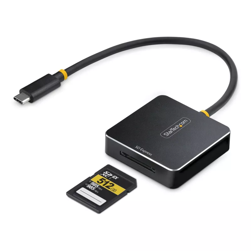 StarTech.com 1B-USB-C-SDE-ADAPTER αναγνώστης καρτών USB 3.2 Gen 2 (3.1 Gen 2) Type-C μαύρο
