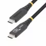 StarTech.com καλώδιο 1m (3,3ft) USB4, καλώδιο USB-C πιστοποιημένο USB-IF, 40Gbps, 240W Power Delivery PD 3.1 EPR, 8K 60Hz, καλώδιο μεταφοράς δεδομένων USB Type-C, συμβατό με θύρες Thunderbolt/USB 3.2