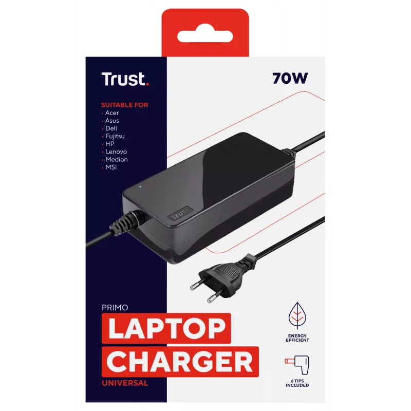 Trust Primo τροφοδοτικό Indoor 70 W μαύρο
