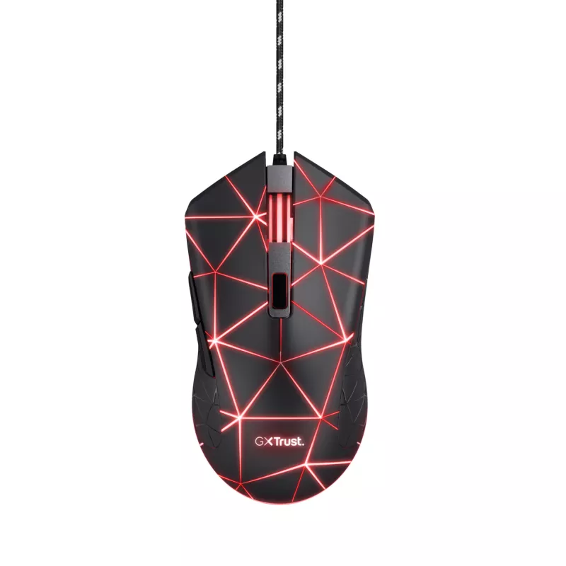 Trust GXT 133 Locx ποντίκι Gaming δεξιόχειρας USB Type-A Οπτικό 4000 DPI