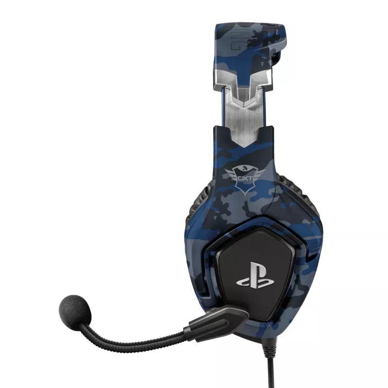 Trust GXT 488 Forze PS4 Headset ενσύρματο Head-Band Gaming μαύρο, μπλε
