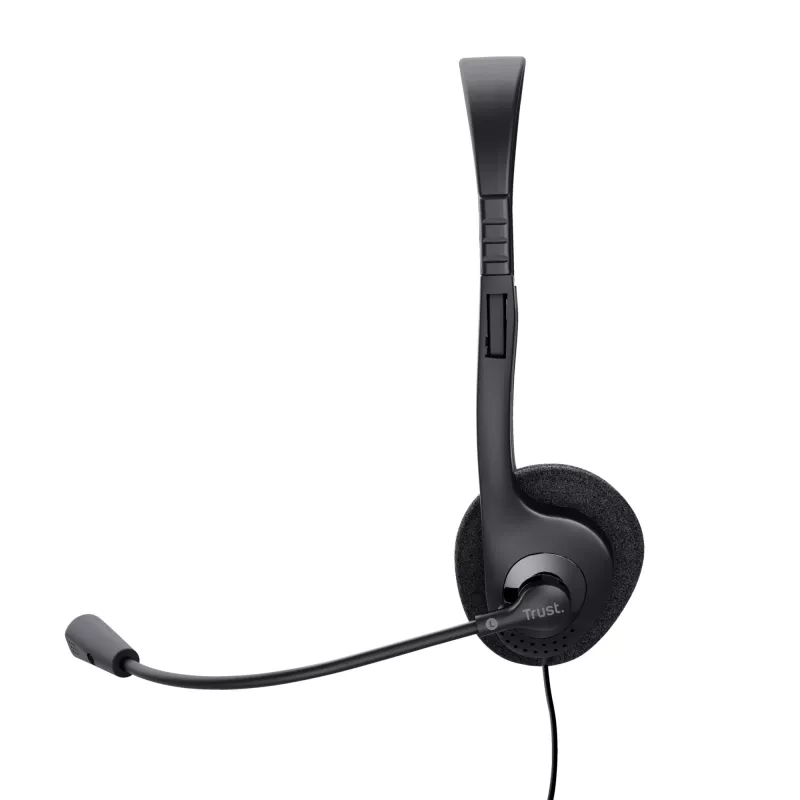 Trust 24659 Ακουστικά/Headset ενσύρματα Head-band κλήσεις/μουσική μαύρα