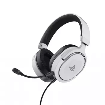 Trust GXT 498 Forta Headset ενσύρματο Head-band Gaming μαύρο, λευκό