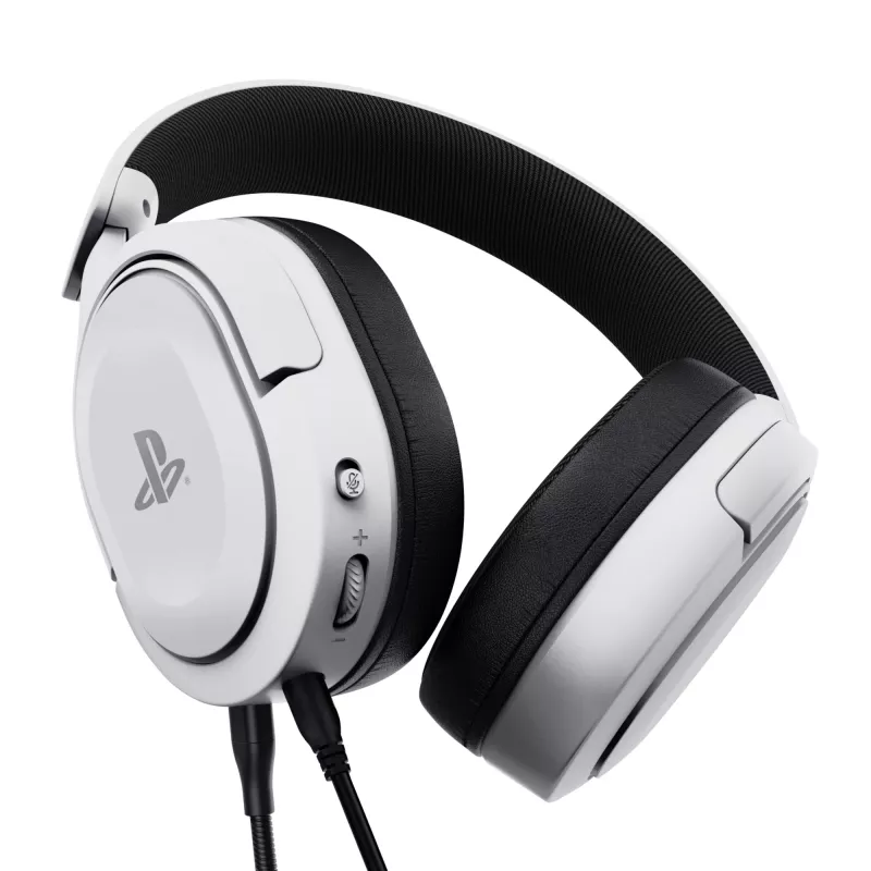 Trust GXT 498 Forta Headset ενσύρματο Head-band Gaming μαύρο, λευκό