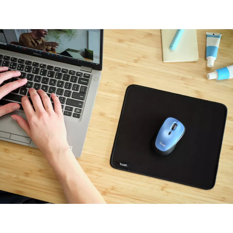 TRUST BOYE Mousepad - μαύρο, 100% ανακυκλωμένο υλικό