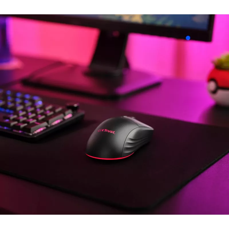Trust GXT 926 Redex II Ποντίκι Gaming δεξιόχειρας RF Wireless Laser 10000 DPI