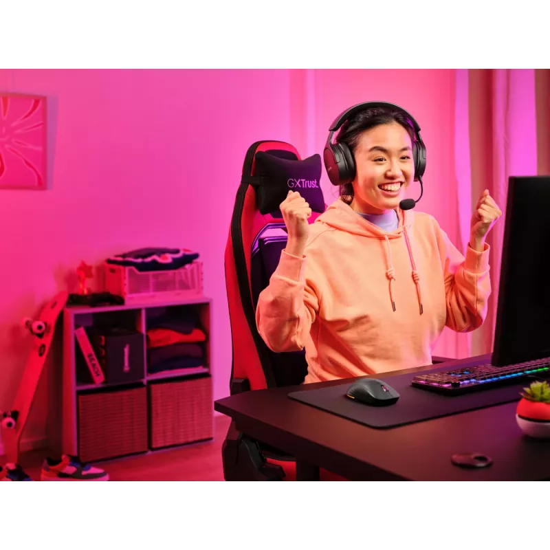 Trust GXT 927 Redex+ Ποντίκι Gaming δεξιόχειρας RF Wireless + USB Type-A Laser 25600 DPI