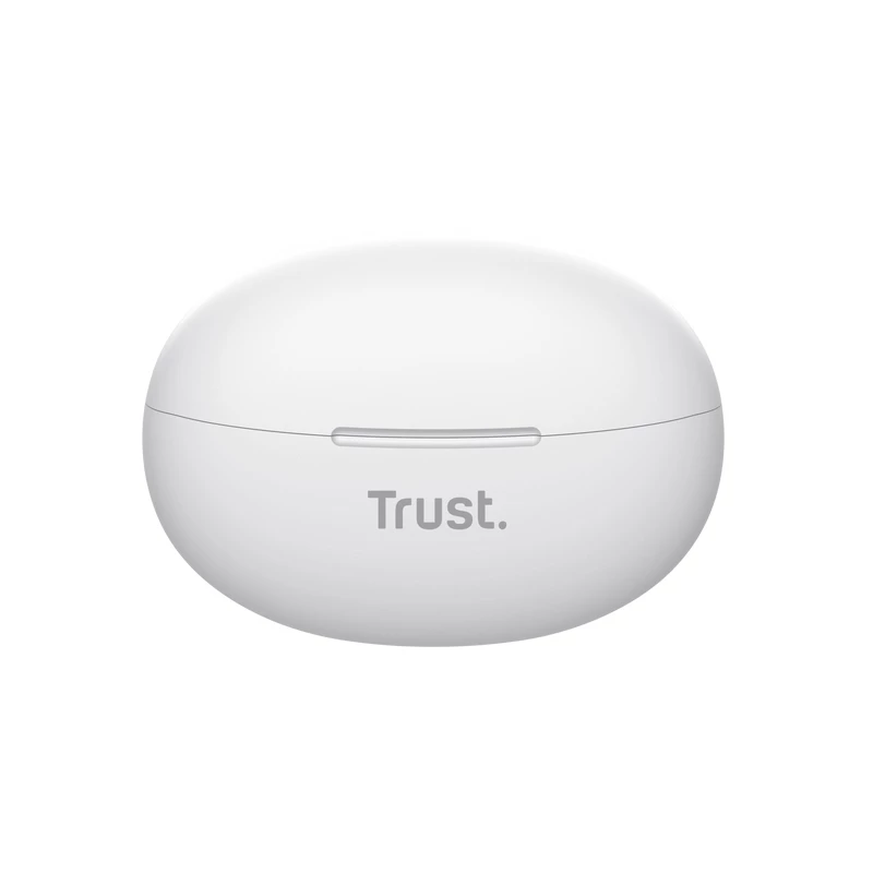 Trust Yavi Headset True Wireless Stereo (TWS) In-Ear ακουστικά κλήσεις/μουσική USB Type-C Bluetooth λευκά