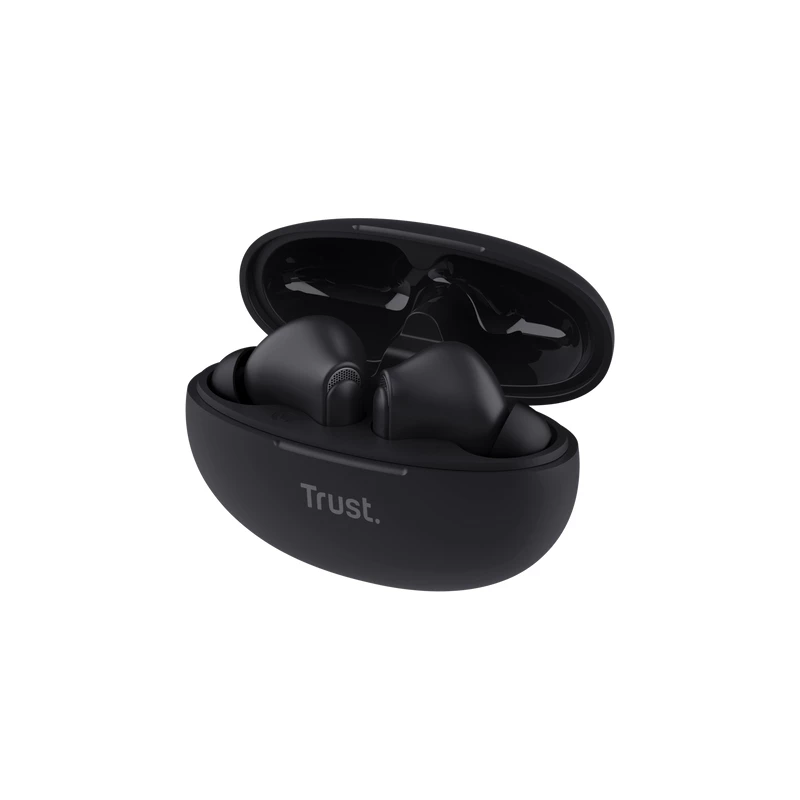 Trust Yavi Headset True Wireless Stereo (TWS) In-Ear κλήσεις/μουσική USB Type-C Bluetooth μαύρο