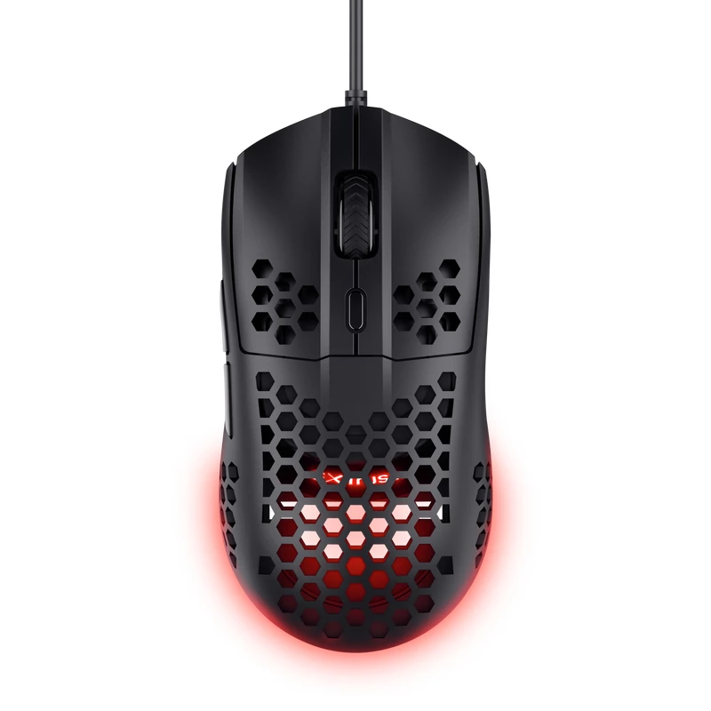 Trust GXT 928 HELOX, δεξιόχειρας, οπτικό, USB Type-A, 6400 DPI, μαύρο