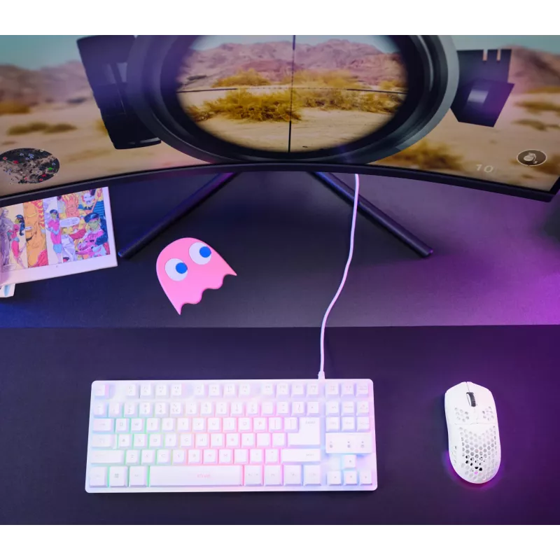 Trust GXT 929 Helox Ποντίκι Gaming δεξιόχειρας RF Wireless οπτικό 4800 DPI
