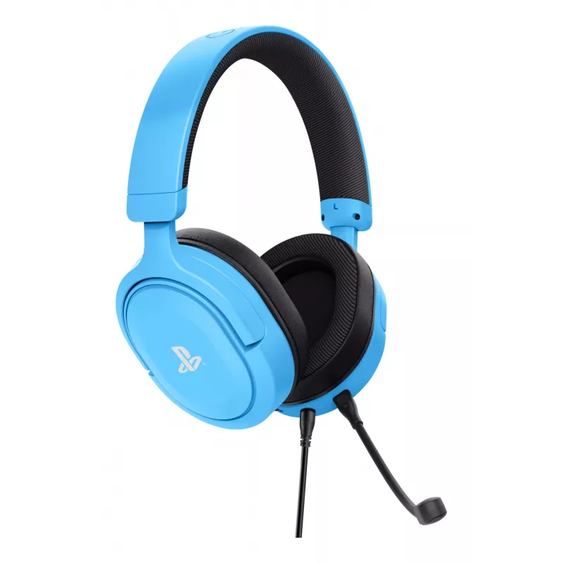 Trust GXT 498B Forta Headset ενσύρματο Headset με Head-band Gaming μπλε
