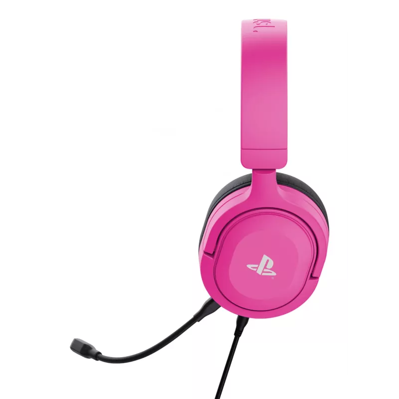 Trust GXT 498P Forta Headset ενσύρματο Head-band Gaming ροζ
