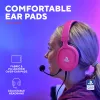 Trust GXT 498P Forta Headset ενσύρματο Head-band Gaming ροζ
