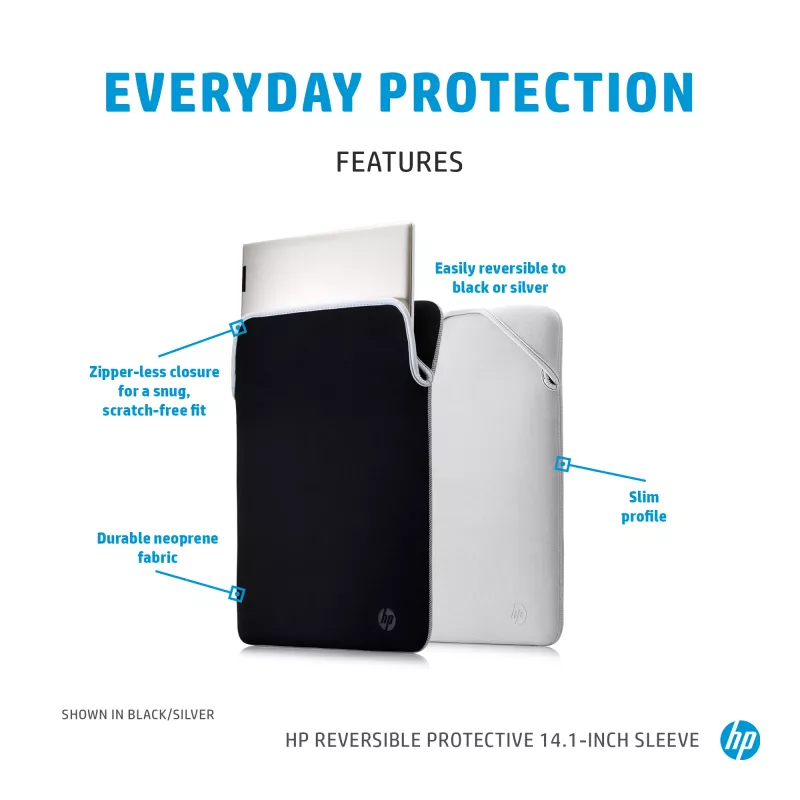 HP Reversible Protective 14,1 ιντσών Mauve Θήκη laptop, θήκη sleeve, 160 g