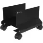 Techly ICA-CS 34 βάση CPU/PC με ρόδες, ρυθμιζόμενη, μεταλλική, μαύρη