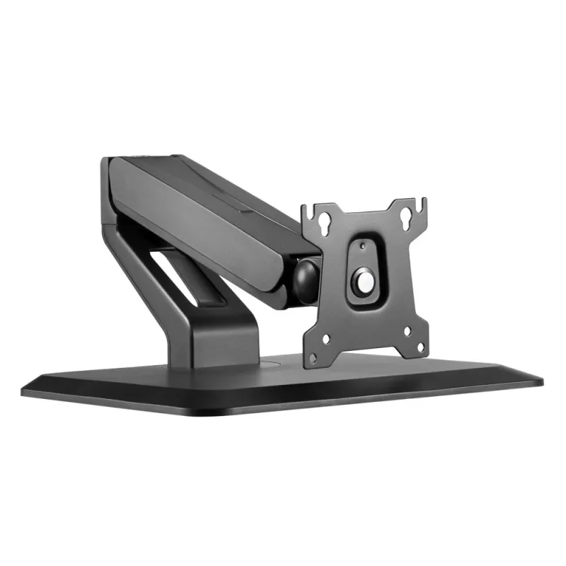 Techly ICA-LCD 35TS βάση γραφείου για οθόνη αφής, 17-32 ίντσες, έως 10 kg, VESA 75x75/100x100, αμορτισέρ αερίου, μαύρη